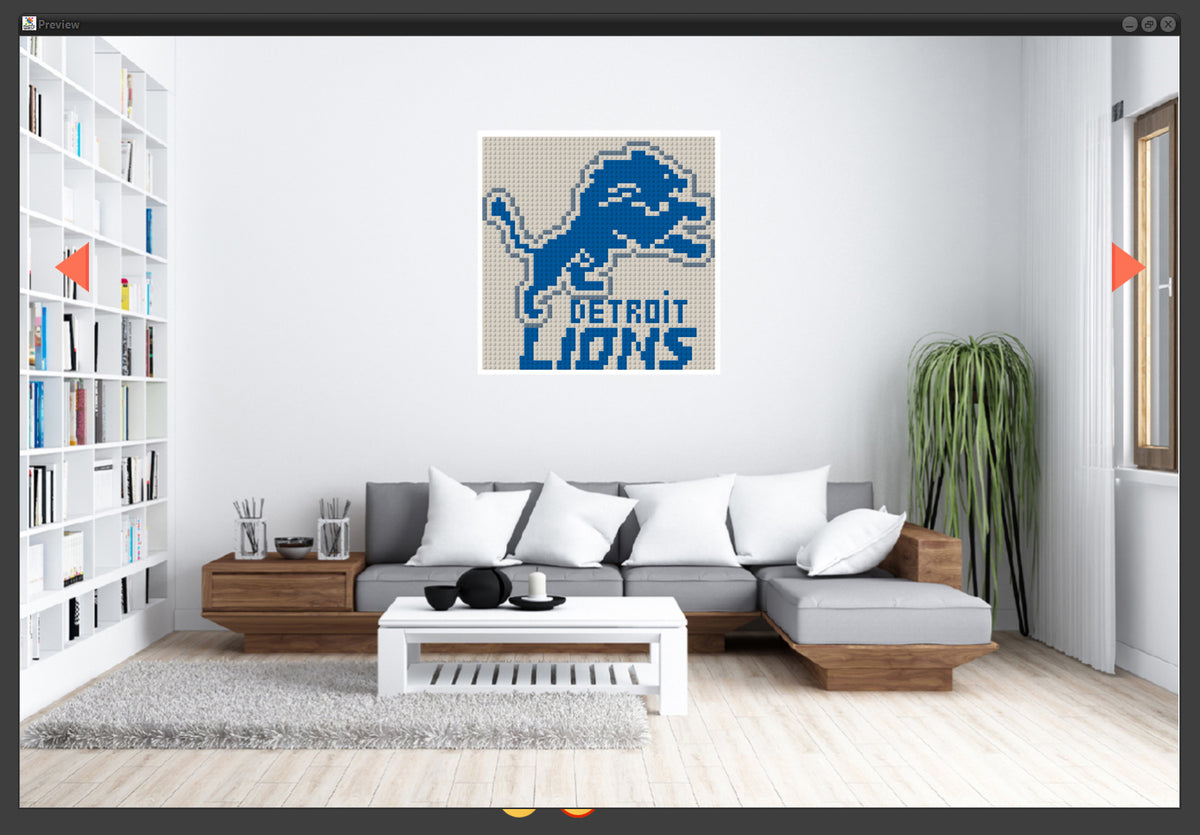 detroit lions decals