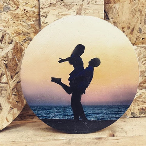 Photo Circle Block 6X6