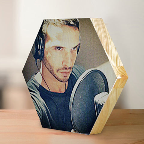 Photo Hexagon Block 6X6